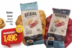 Belita Batata Assar Branca Vermelha promoção