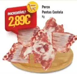 Belita Porco Pontas Costela promoção