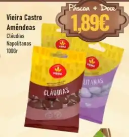 Belita Vieira Castro Amêndoas Cláudias Napolitanas promoção