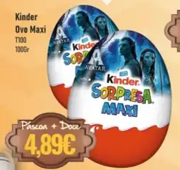 Belita Kinder Ovo Maxi T100 promoção