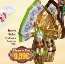 Belita Ferrero Rocher Ovo Flama Dark/Leite promoção