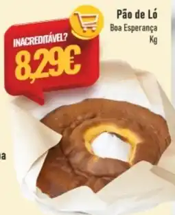 Belita Pão de Ló Boa Esperança promoção