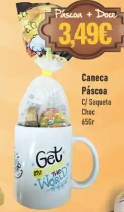 Belita Caneca Páscoa C/ Saqueta Choc promoção