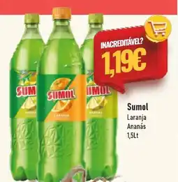 Belita Sumol Laranja Ananás promoção