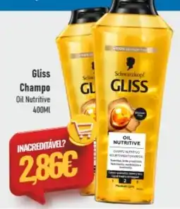 Belita Gliss Champo Oil Nutritive promoção