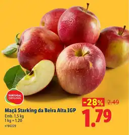 Lidl Maçã Starking da Beira Alta IGP promoção