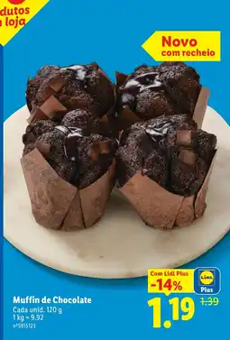 Lidl Muffin de Chocolate Cada promoção