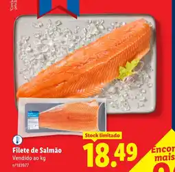 Lidl Filete de Salmão promoção