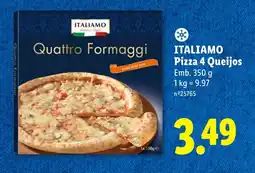 Lidl ITALIAMO Pizza 4 Queijos promoção
