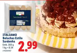 Lidl ITALIAMO Bolachas Estilo Sardenha promoção