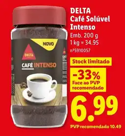 Lidl DELTA Café Solúvel Intenso promoção