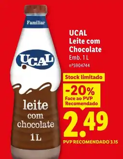 Lidl UCAL Leite com Chocolate promoção
