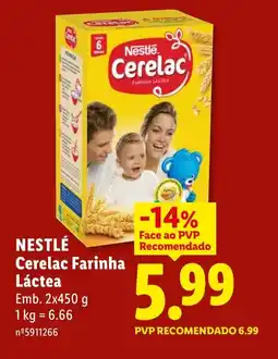 Lidl NESTLÉ Cerelac Farinha Láctea promoção