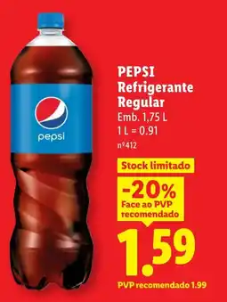 Lidl PEPSI Refrigerante Regular promoção