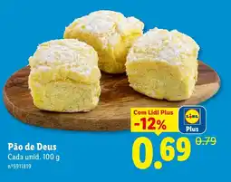 Lidl Pão de Deus Cada promoção
