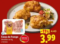 Lidl Coxas de Frango promoção