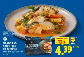 Lidl OCEAN SEA Caldeirada de Bacalhau promoção