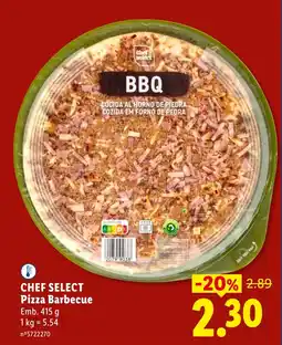 Lidl CHEF SELECT Pizza Barbecue promoção