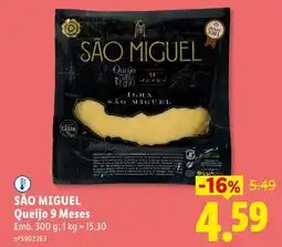 Lidl SÃO MIGUEL Queijo 9 Meses promoção