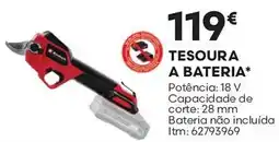 Bricomarché Tesoura a bateria promoção