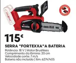 Bricomarché Serra "fortexxa"a bateria promoção