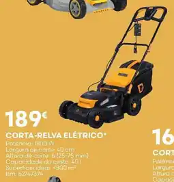 Bricomarché Corta-relva elétrico promoção