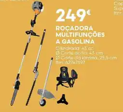 Bricomarché Roçadora multifunções a gasolina promoção