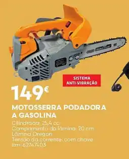 Bricomarché Motosserra podadora a gasolina promoção