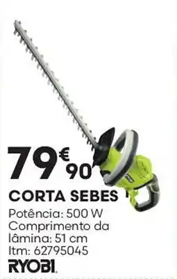 Bricomarché Ryobi corta sebes promoção