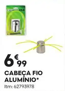 Bricomarché Cabeça fio alumínio promoção