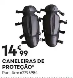 Bricomarché Caneleiras de proteção promoção