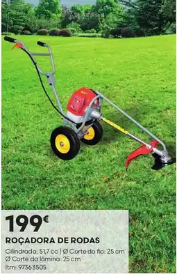 Bricomarché Roçadora de rodas promoção