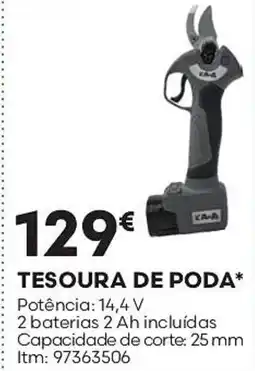 Bricomarché Tesoura de poda promoção