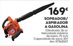 Bricomarché Soprador/ aspirador a gasolina promoção