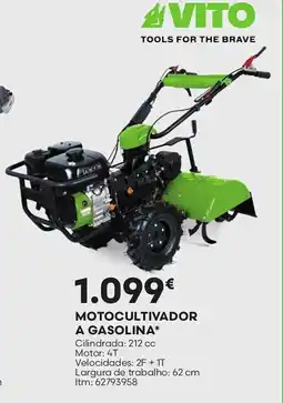 Bricomarché Motocultivador a gasolina promoção