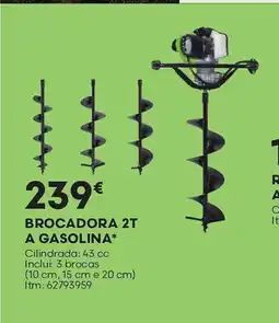 Bricomarché Brocadora 2t a gasolina promoção