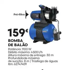 Bricomarché Bomba de balão promoção