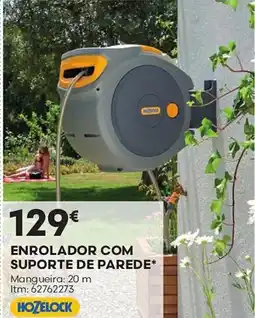 Bricomarché Enrolador com suporte de parede promoção
