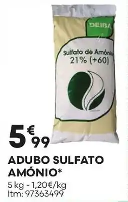Bricomarché Adubo sulfato amónio promoção