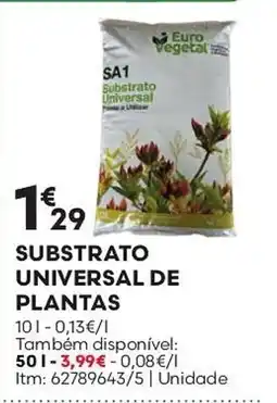 Bricomarché Substrato universal de plantas promoção