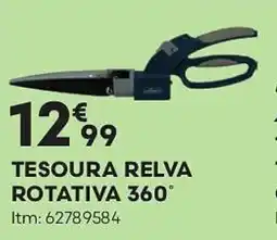 Bricomarché Tesoura relva rotativa 360° promoção