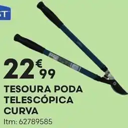 Bricomarché Tesoura poda telescópica curva promoção