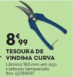 Bricomarché Tesoura de vindima curva promoção