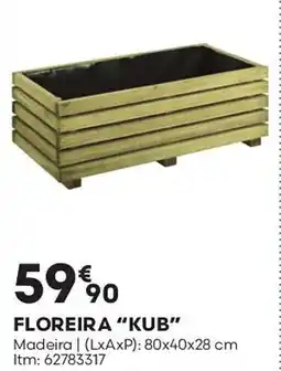Bricomarché Floreira "kub" promoção