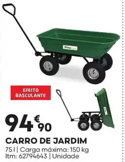 Bricomarché Carro de jardim promoção