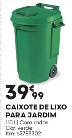 Bricomarché Caixote de lixo para jardim promoção