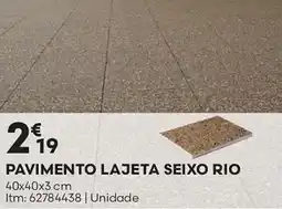 Bricomarché Pavimento lajeta seixo rio promoção