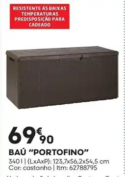 Bricomarché Baú "portofino" promoção
