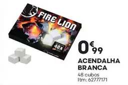 Bricomarché Acendalha branca promoção