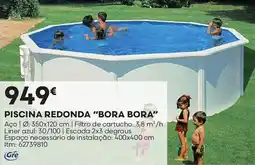 Bricomarché Piscina redonda "bora bora" promoção